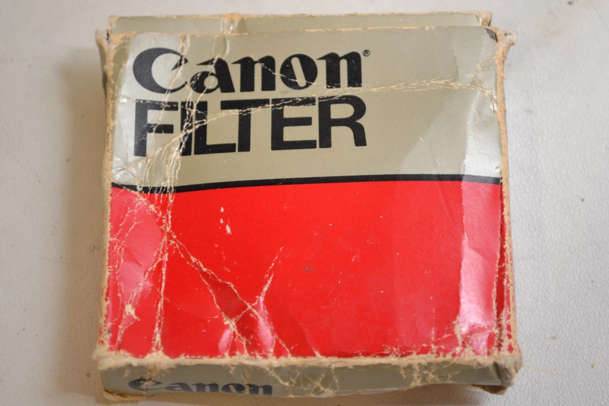 Filtre Canon 58 Mm Vintage - Pour Objectif Argentique - Occasion