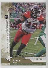 2018 Upper Deck CFL Gold 17/50 Jamar Wall #178 i9i