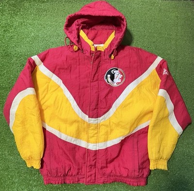 Vintage 90 s Florida State Seminoles Apex One Team Puffer Jacket Mens Large
