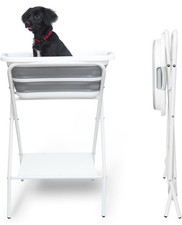 Dog Bath Tub and Wash Station for Bathing Shower Grooming for Dogs Upto 62 Lbs