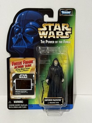 Kenner Star Wars Power Of The Force Emporer Palpatine Freeze Frame Action Figure