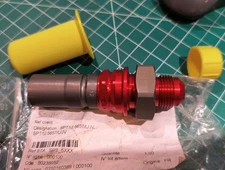 STAUBLI SPT12 . 5657/L/JV DRY-BREAK ALUM MALE PLUG QUICK RELEASE COUPLING -10AN