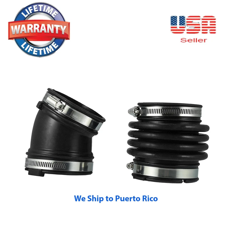 Manguera de admisión de aire tubo conducto bota + abrazaderas PARA Infiniti M35 M45 2006-2009 V6 3,5 L Foto 3 de 4