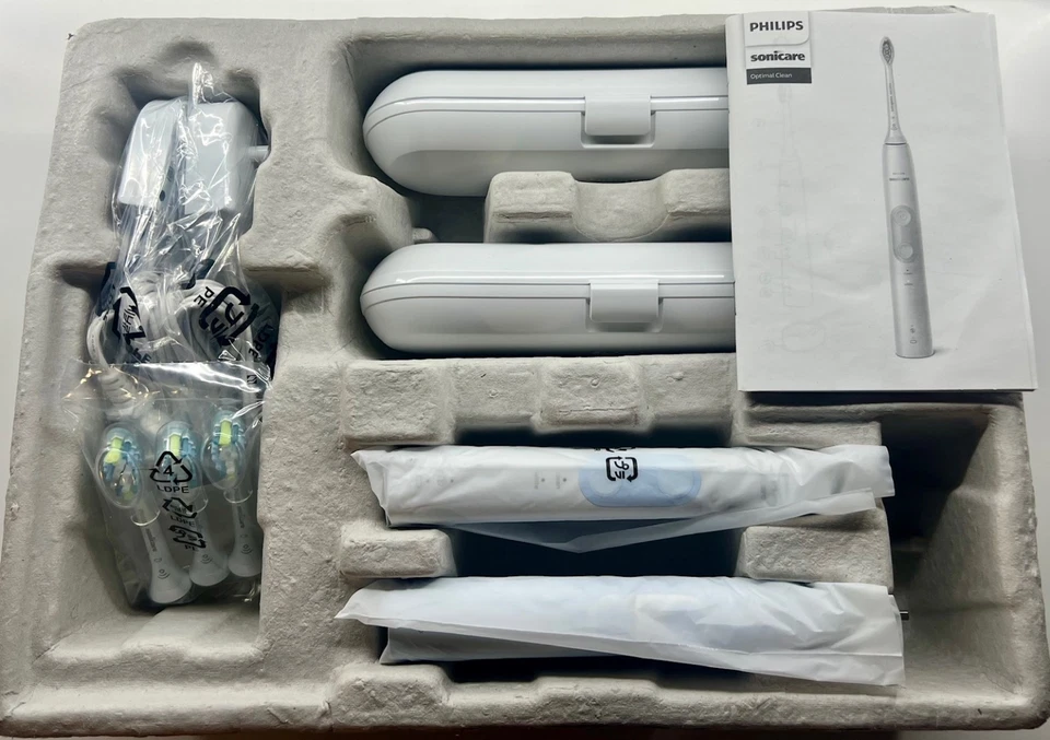 Cepillo de dientes Philips Sonicare Optimal Clean 2CT - CAJA ABIERTA Foto 4 de 4