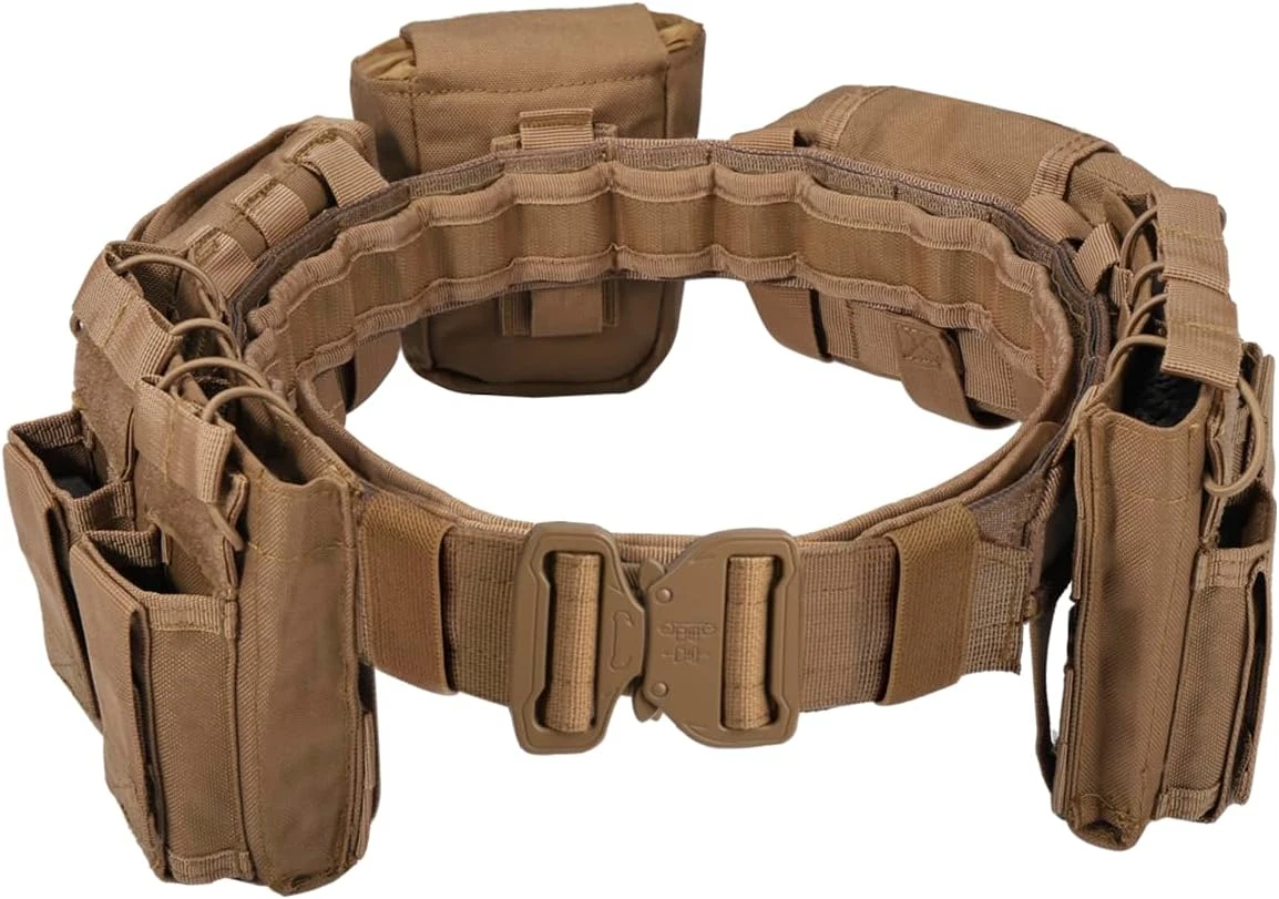 Juego De 4 Cinturones De Cuero Militar Auténticos PBHC01X - Fuerzas Armadas Del Reino Unido, Usados