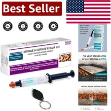 All-in-One Clear Repair Kit for Chips & Cracks - Perfect for Granite and More