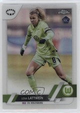 2022 Topps Chrome UEFA Women's Champions League Refractor Lena Lattwein #37 10qq