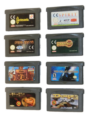 Nintendo Game Boy Advance GBA Spiele Set Castlevania - Golden Sun - Buffy usw