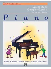 Alfred's Basic Piano Course Lesson Book Sheet Music Complete 1 1A/1B NEW