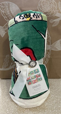 Hallmark Peanuts Snoopy Christmas Comic Strip Fleece Throw Blanket 50" x 60  NWT