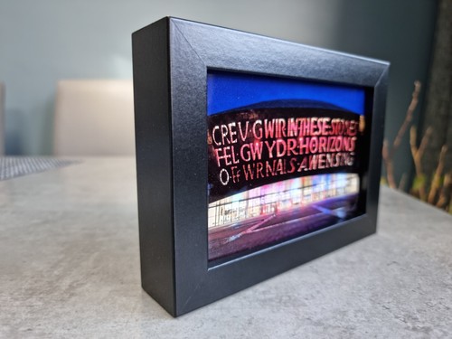 Wales Millennium Centre 7ins x 5ins - Desktop Picture Frame - Picture 2 of 4