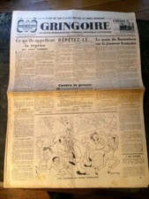  GRINGOIRE N°421/1936/FRONT POPULAIRE/ROGER ROY/BLUM/CARBUCCIA/TARDIEU