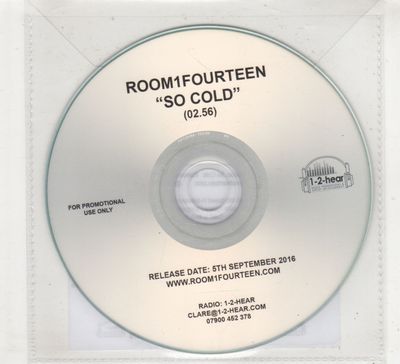 (HE565) Room1Fourteen, So Cold - 2016 DJ CD