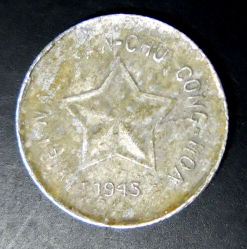 Vietnam 1945, 20 XU, VC Coin. KM# 1. Rare coin B - Picture 2 of 2