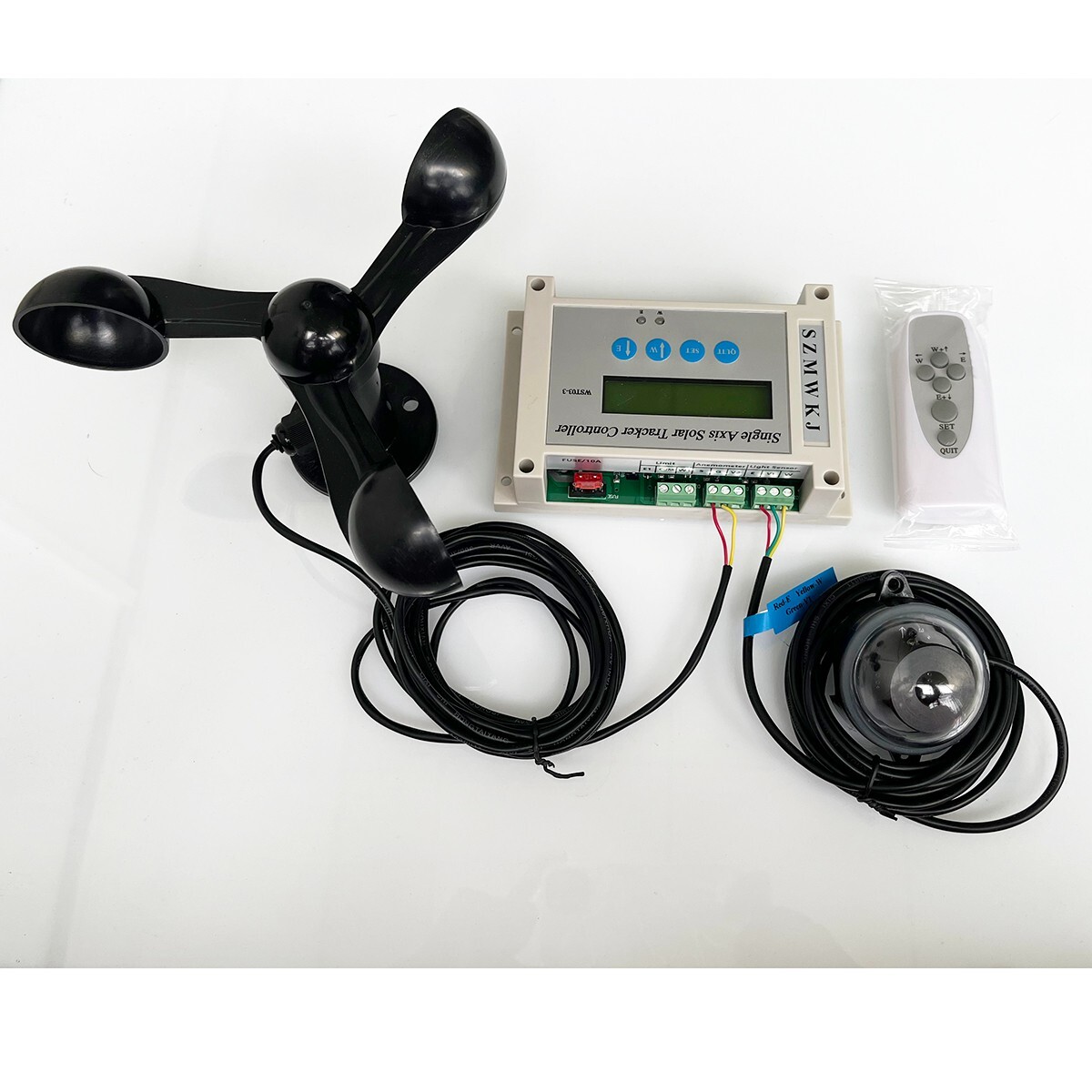 Automatic Sun Tracking Controller Controller With Wind Sensor ...