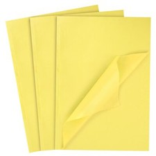 330 Sheets Tissue Paper Bulk 14 x 10 Inch Yellow Gift Wrapping Tissue Paper f...