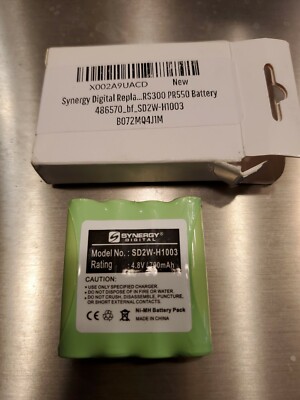 Synergy Digital Replacement Battery, Works with CISCO GA-CM Replacement
