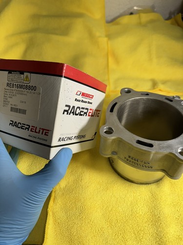 KTM 350 Gasgas Huskv SFX Wiseco RacerElite Piston 14:1 Stock W/ Jug & Gasket - Picture 5 of 10