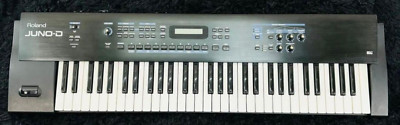 ROLAND JUNO-D Synthesizer Keyboard Schwarz