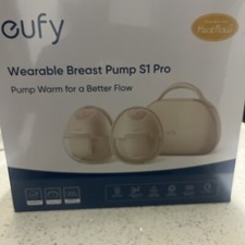 eufy Wearable Breast Pump S1 Pro Hands-Free Comfort Heating Tech App Control