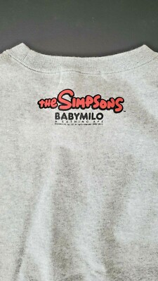 USED A Bathing Ape BAPE x The Simpsons Baby Milo sweatshirt
