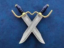 BUTTERFLY Damascus Steel Blades, Martial Arts Training Equipment 2PCS