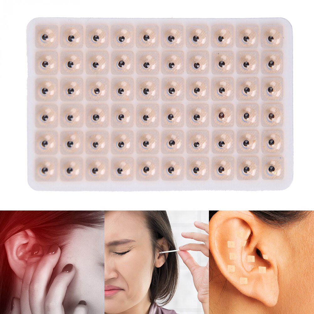 Disposable Ear Press Seeds Acupuncture Bean Ear Stickers Kits for Women