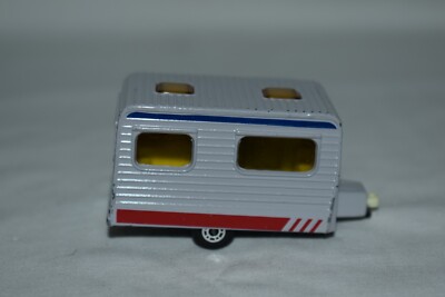 Matchbox Super Fast 1:64 Caravan #31 Camper Gray Very Rare Color