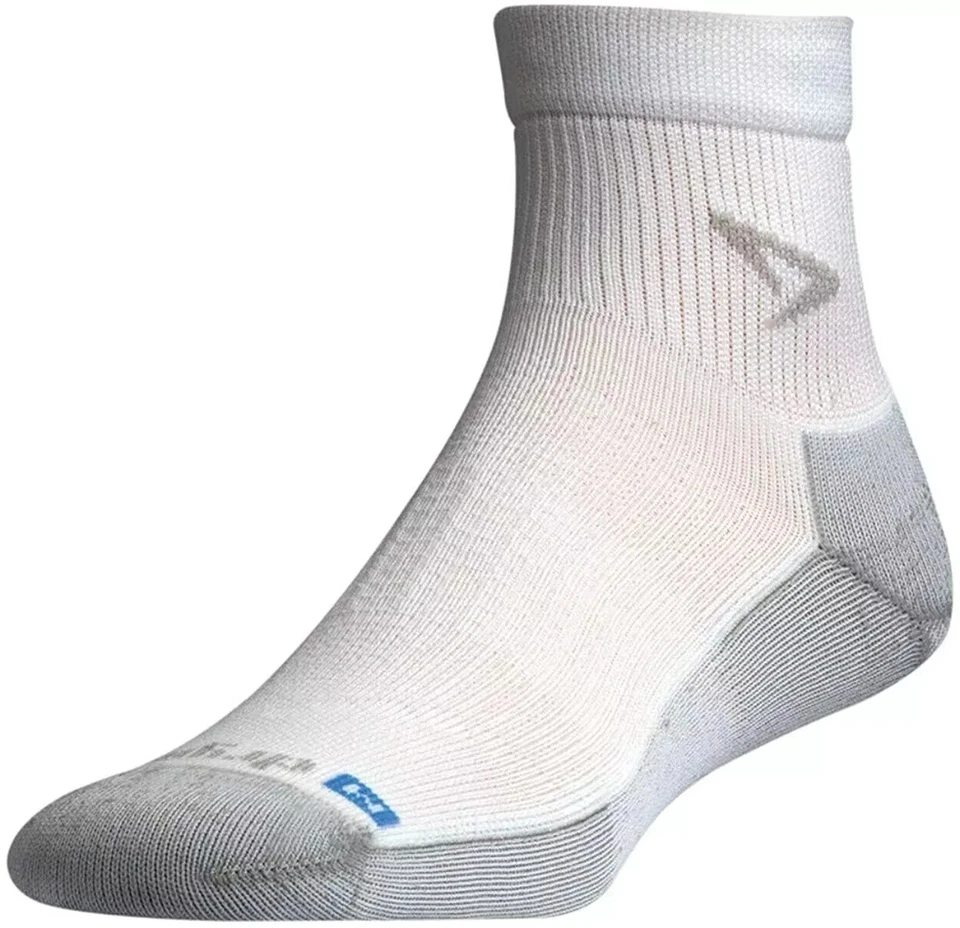 Drymax L27919 Blanco 1 Par Calcetines Bajos Deportivos 1/4 Corte Redondo Unisex Talla L Foto 3 de 4
