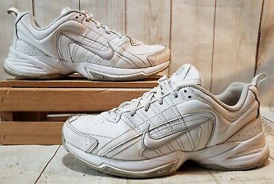 Nike T-Lite VIII White Leather Athletic 386508 111 Women Size 8 M | eBay