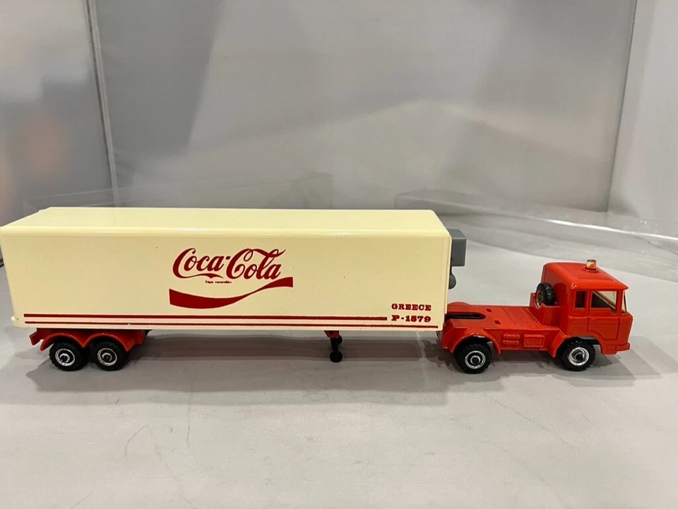 Play Trucks P-78 DAF 2600 Coca Cola Semi Trailer Made In Greece - Magnificent - Image 4 of 4