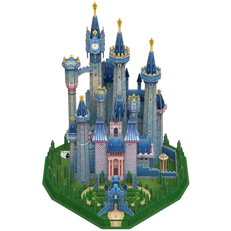 Disney Castello Di Cenerentola 3D Puzzle 356 Pezzi 4D Cityscape - Immagine 4 di 4