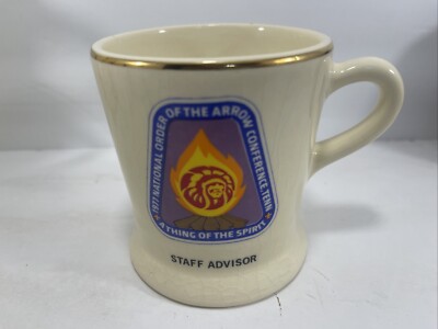 BSA Boy Scouts of America 1977 National Order Arrow Conference TN Mug Staff