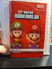 Super Mario Bros. Wii Instruction Booklet 2009