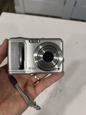Fujifilm A850 8.1MP Digital Camera Silver For Parts Or Repair READ DETAILS