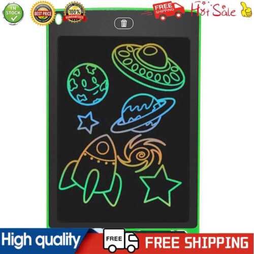 8.5in LCD Digital Writing Tablet Portable Drawing Board (Colorful Green) - Photo 1/8
