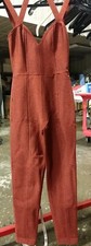 House of CB London jumpsuit cypresa/rust glimmering sz small (4-6) MSRP $209 (f)
