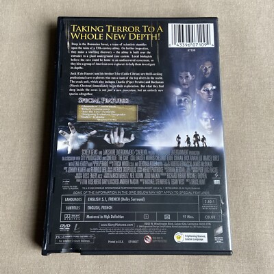 The Cave (DVD WS 2005) Horror Sci-Fi Monster Piper Perabo Morris
