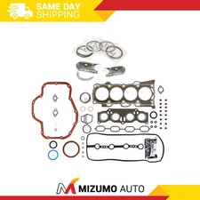 Full Gasket Set Bearings Rings Fit 2006 Toyota Rav4 2.4L DOHC