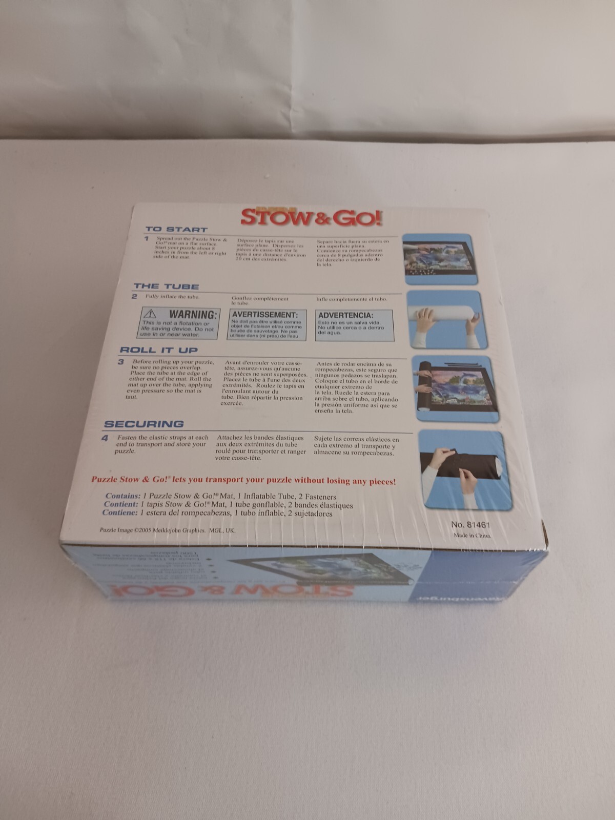 Puzzle Stow and Go Storage System Roll Up Mat 46&rdquo;X26&rdquo; Ravensburger 