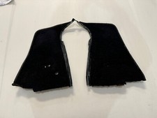 Vw Mk2 Scirocco Pair Black Corner Carpet Oem Genuine