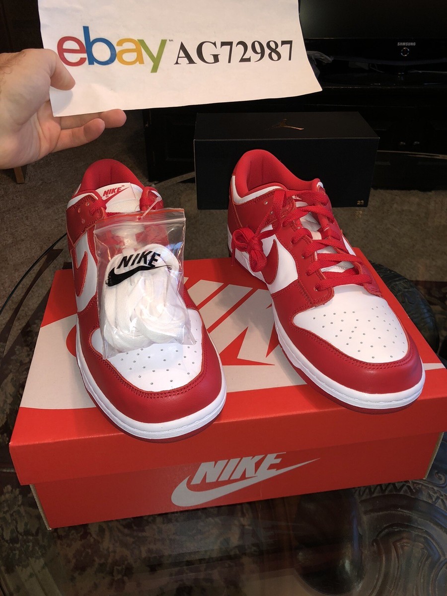Nike Dunk Low St. John's University Red Men's Size 11 DS