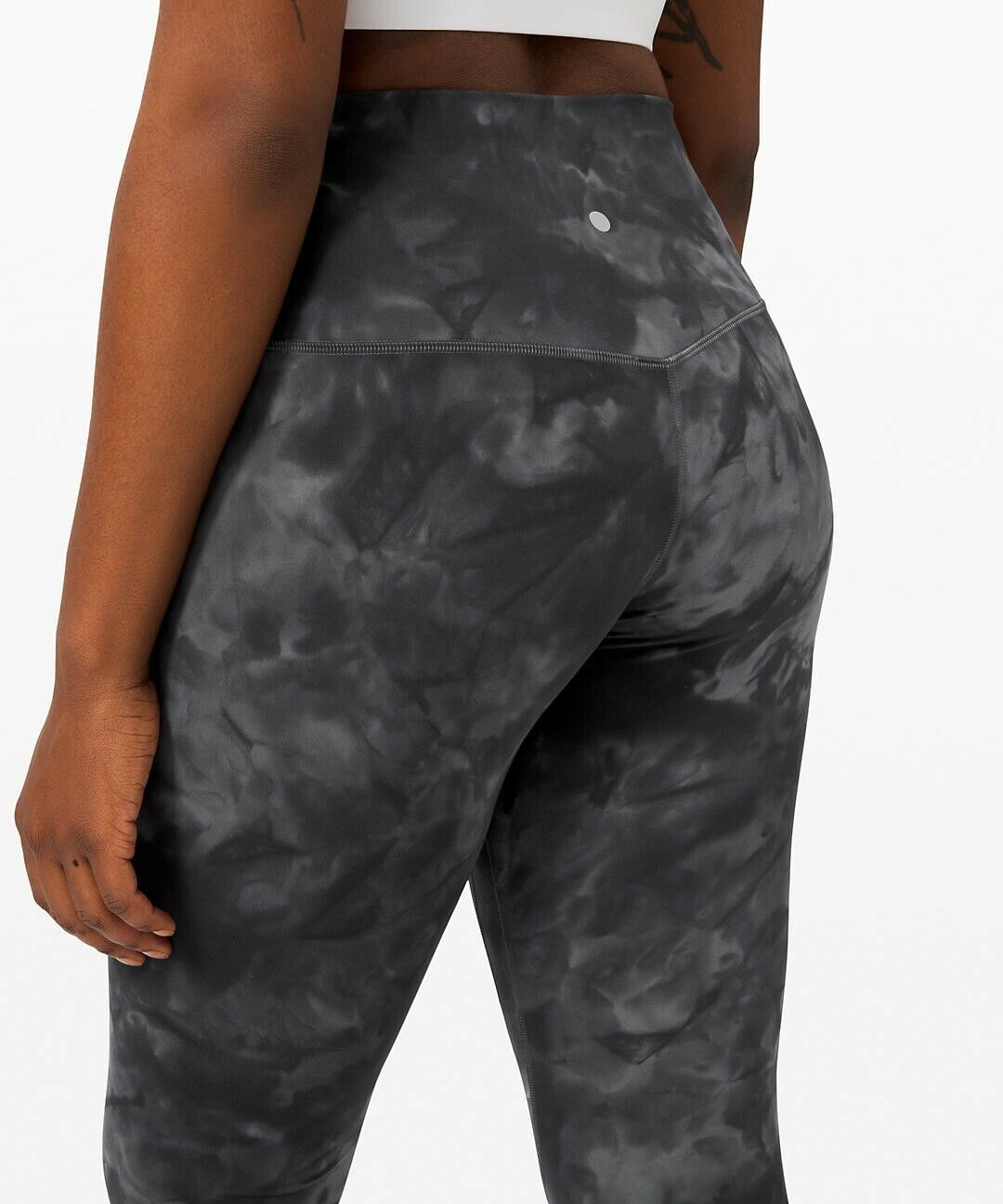 NEW LULULEMON Align 25 Pant 6 Diamond Dye Pitch Grey Graphite