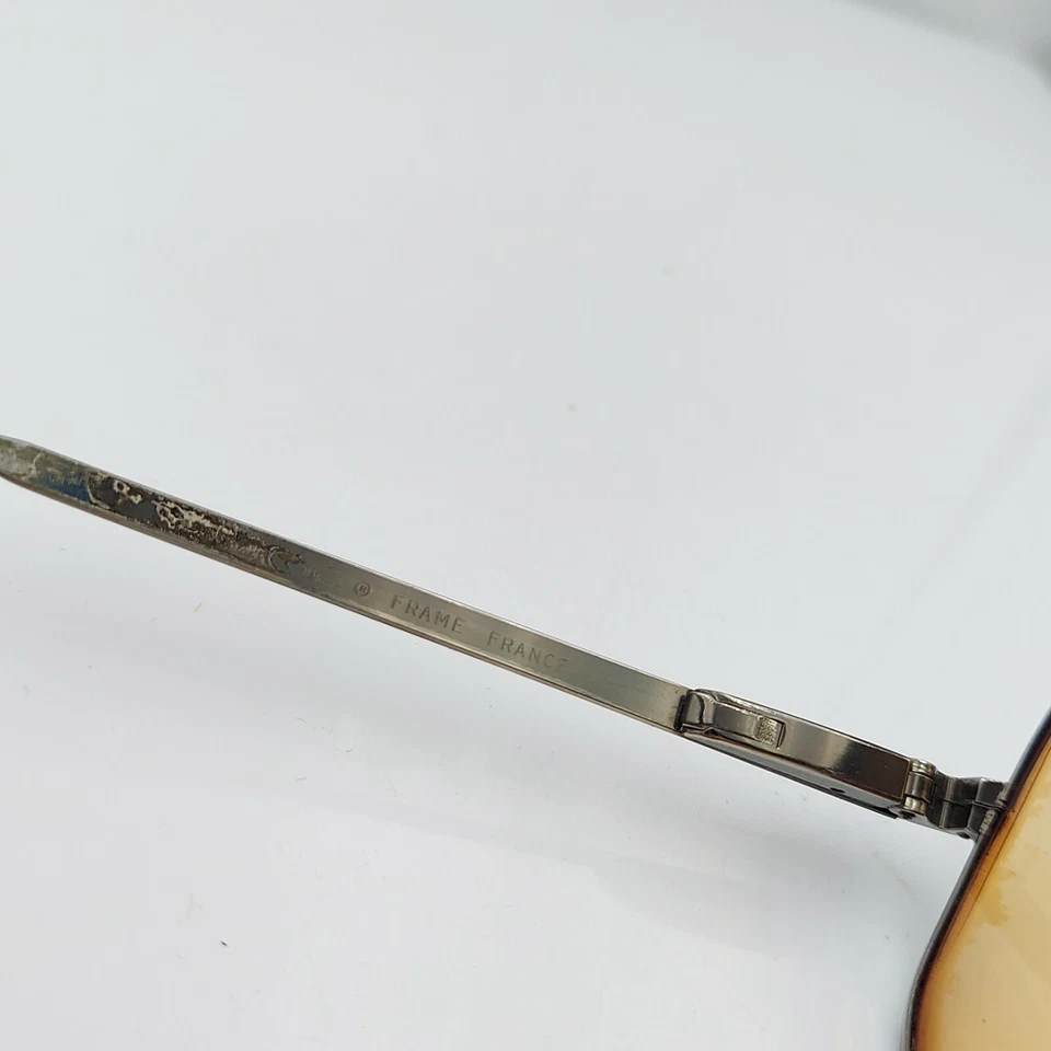 Gafas de sol vintage Cottet 36 740 Gunmetal Pilot SOLO MARCOS Francia Foto 4 de 4