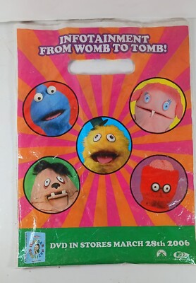 Rare Wonder Showzen Retail Bag from DVD Release 2006 HTF 12x9