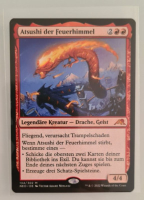 Atsushi der Feuerhimmel / Atsushi, the Blazing Sky (MTG deutsch)