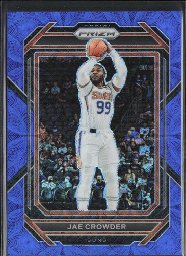 2022-23 Panini Prizm #127 Jae Crowder Prizms Choice Blue #/49 Phoenix Suns