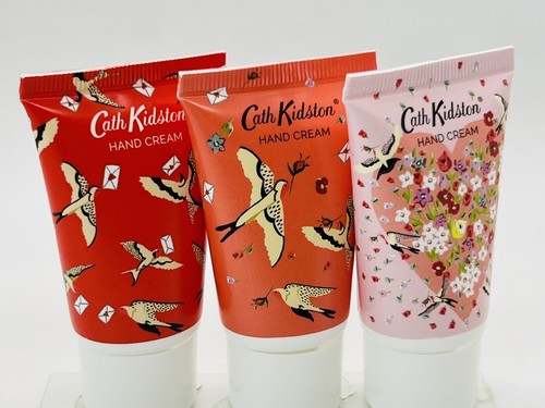 Cath Kidston Send Love set regalo crema a mano colombe 3 (1 oncia ea) cappotto di brughiera e avorio - Foto 3 di 20