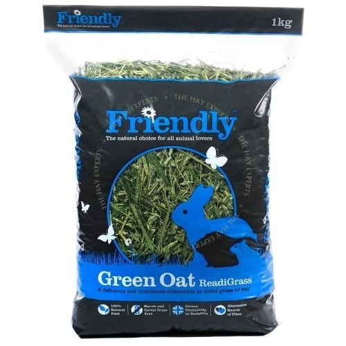 Friendly Green Oat Readigrass For Small Animals 1kg (Pack of 4)