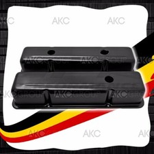 Anodized Black Stamped Aluminum Tall Valve Covers For Chevy Sb 283 305 327 350